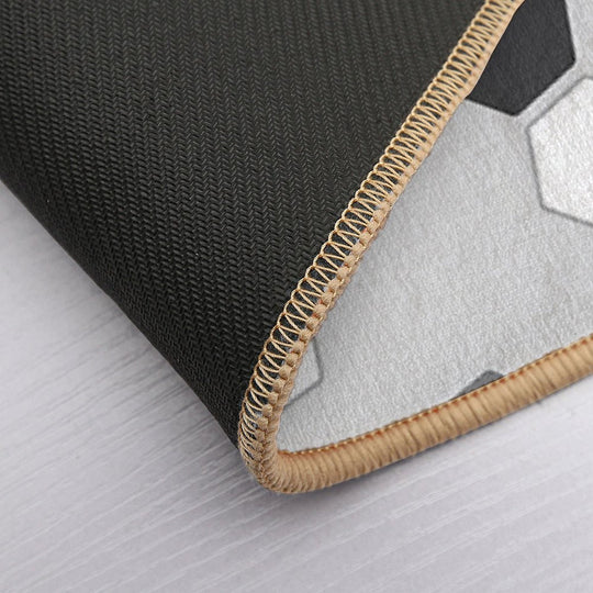 Hexagons in Gray  Eco-Friendly Bath Mat