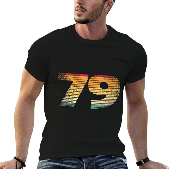 40th Birthday Gift 40 Years Old 1979 Retro Vintage Men Women  Classic T-Shirt
