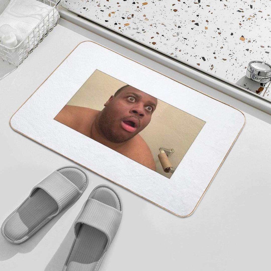 EDP445 Meme  Fade-Resistant Bath Mat