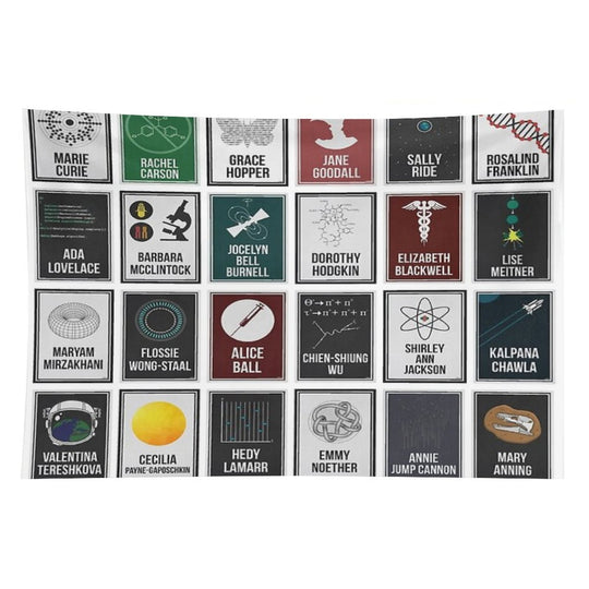 24 Women Who Changed Science. And The World. Tapestry