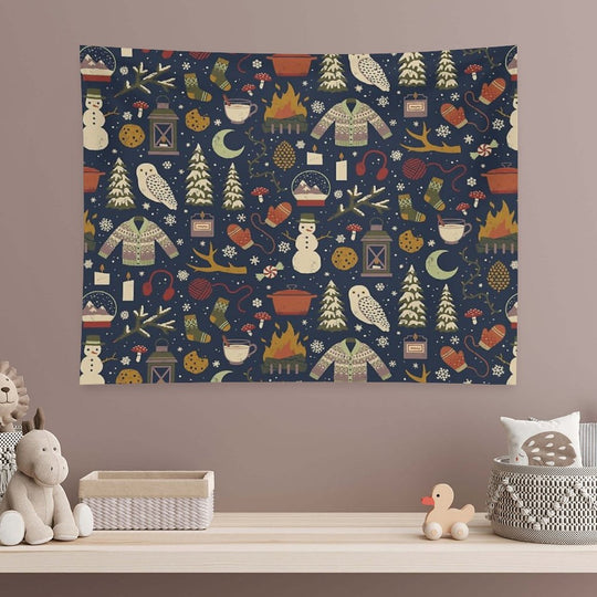 Winter Nights Tapestry