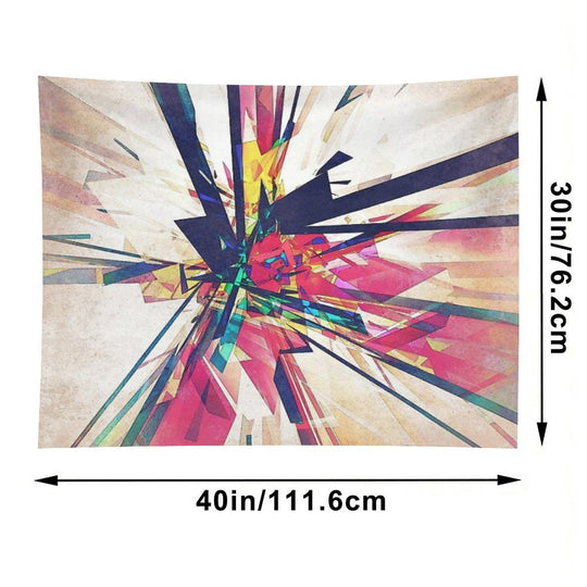 Abstract Geometry Tapestry