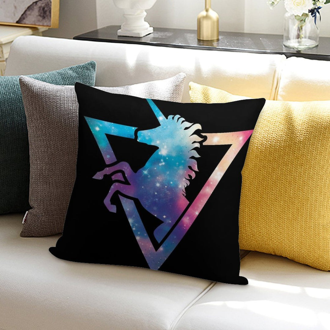 Galaxy Unicorn Soft Ultra-Soft Texture Throw Pillow