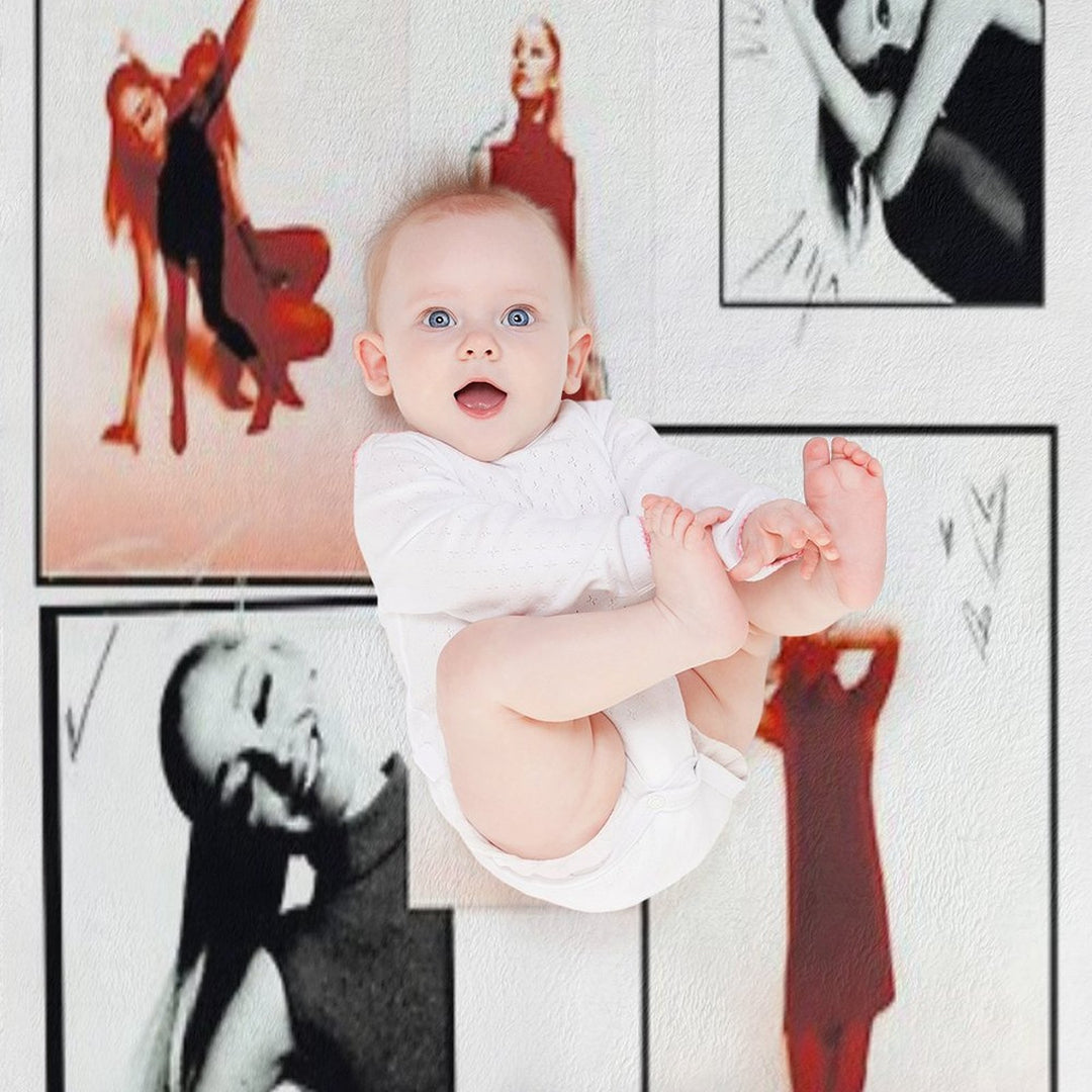 Eternal Sunshine Art Board Sustainable Throw Blanket