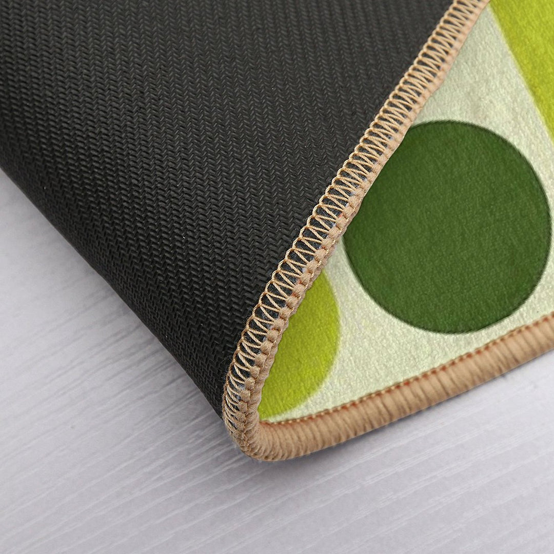 Retro Geometric Design 631  Rapid-Drying Bath Mat