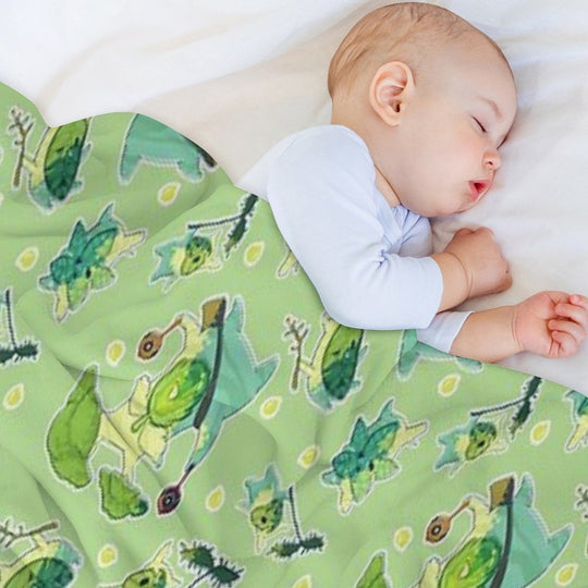 Korok Pattern Anti-pilling Throw Blanket