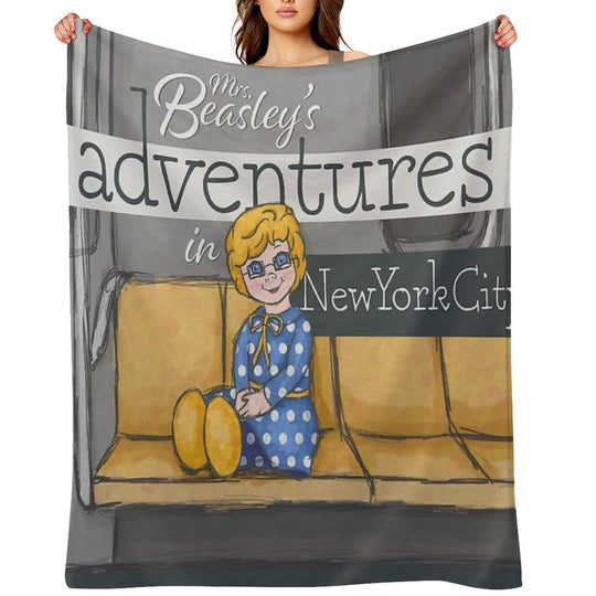 Mrs. Beasley's Adventures Eco-conscious Throw Blanket