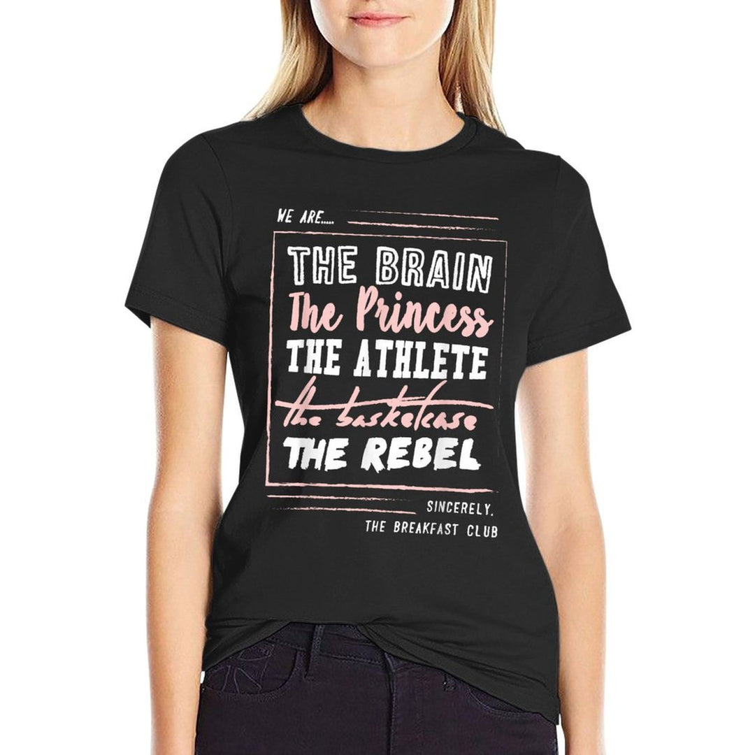 Breakfast Club We Are... Club Roster  Stretchy T-Shirt