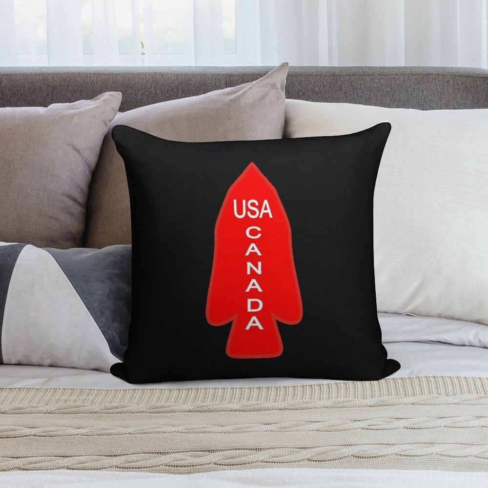 First Special Service Force 'The Devil's Brigade' (CanadaUSA - Historical) Soft Home Decor Throw Pillow
