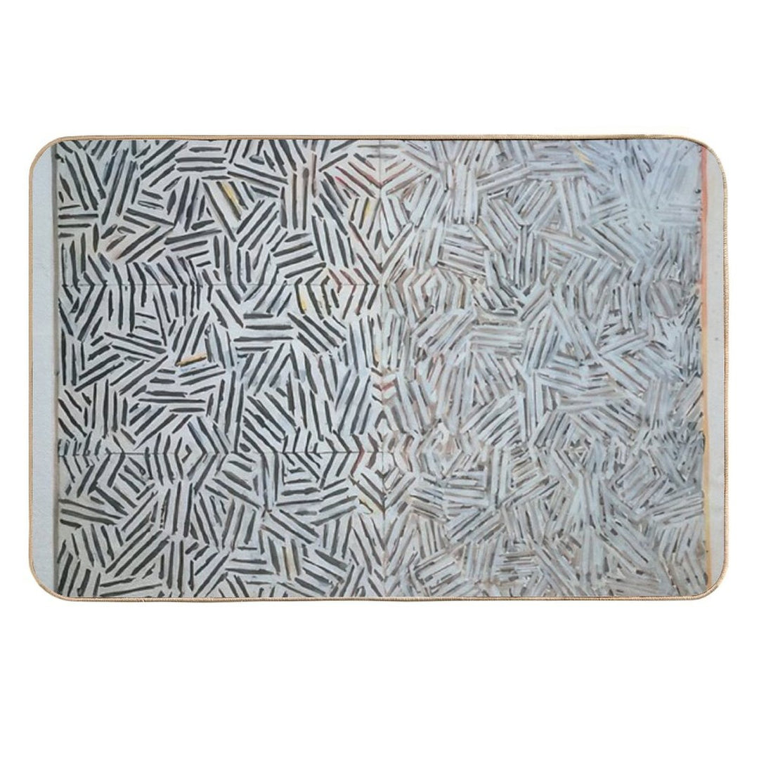 Jasper Johns  Dirt-Trapping Bath Mat