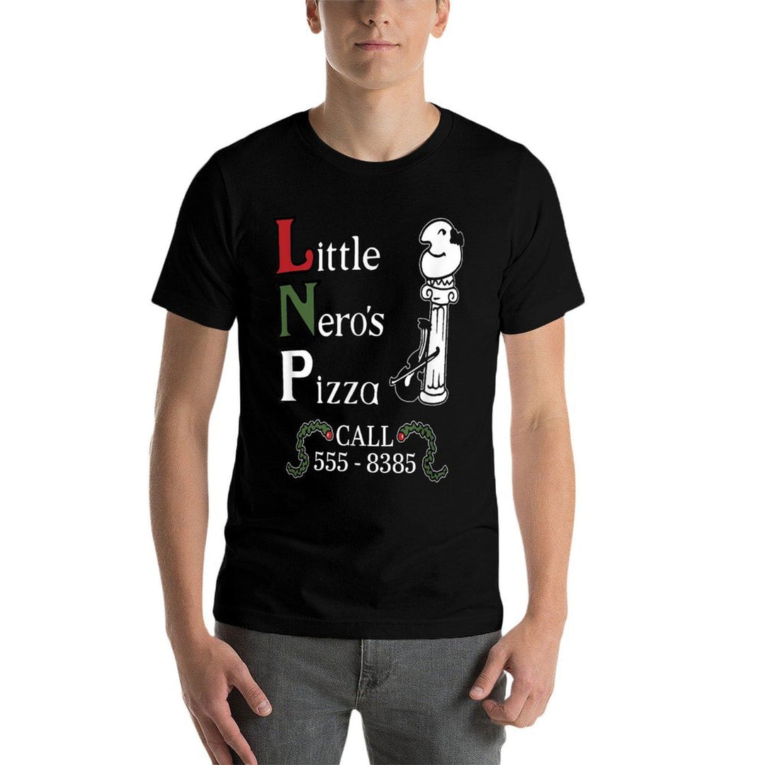 The Little Neros Pizza Christmas, Funny Christmas  Odor-resistant T-Shirt