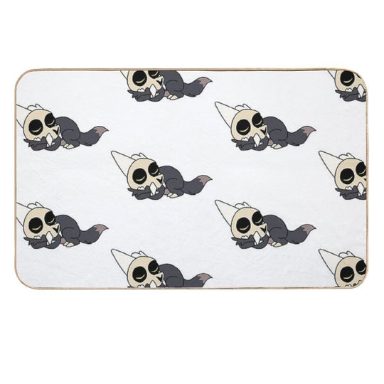 Sleeping King  Repositionable Bath Mat