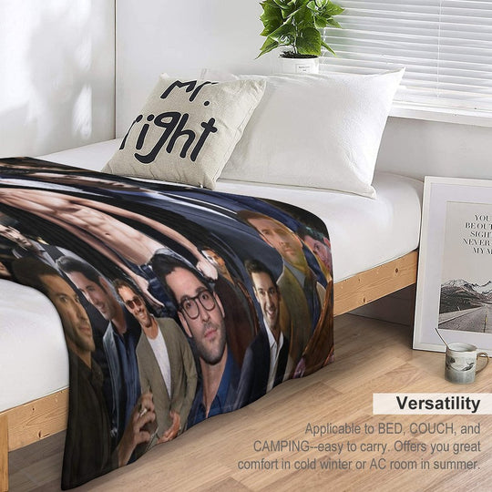 Tom Ellis Premium Throw Blanket