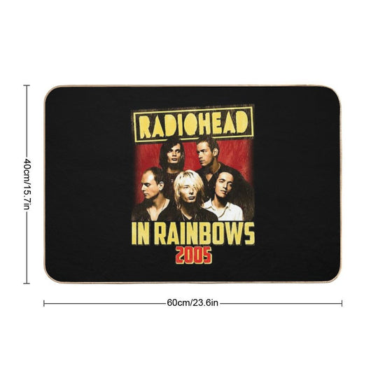 Radiohead Band In Rainbows 2005  Non-Slip Bath Mat