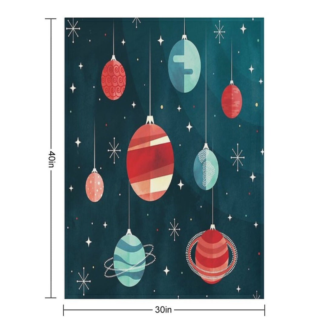 Joy to The Universe Velvety-soft Throw Blanket