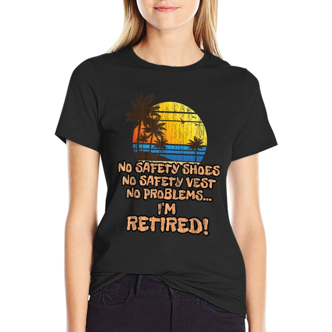 Retired for The Construction Worker!  Quick-drying T-Shirt