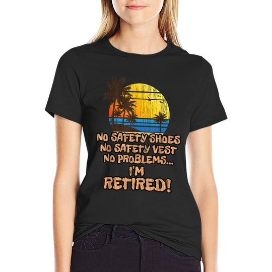 Retired for The Construction Worker!  Quick-drying T-Shirt