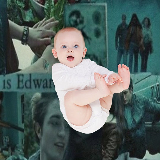 Twighlight Collage Travel-friendly Throw Blanket