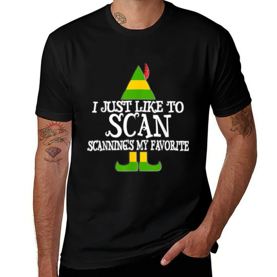 I Just Like To Scan Ultrasound CT MRI US Christmas T  Classic T-Shirt