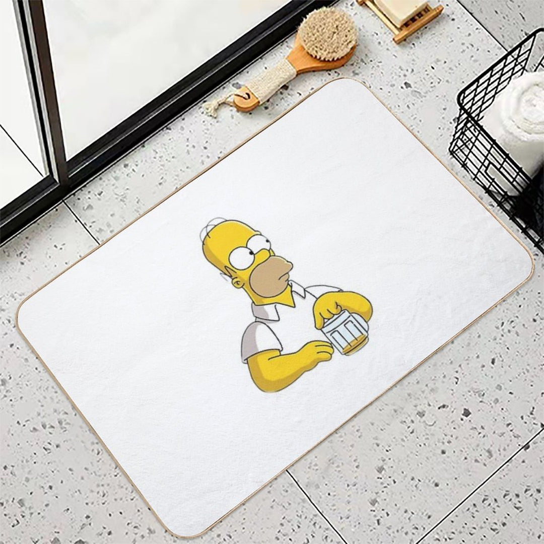 Homer Simpson  High-Traffic Bath Mat