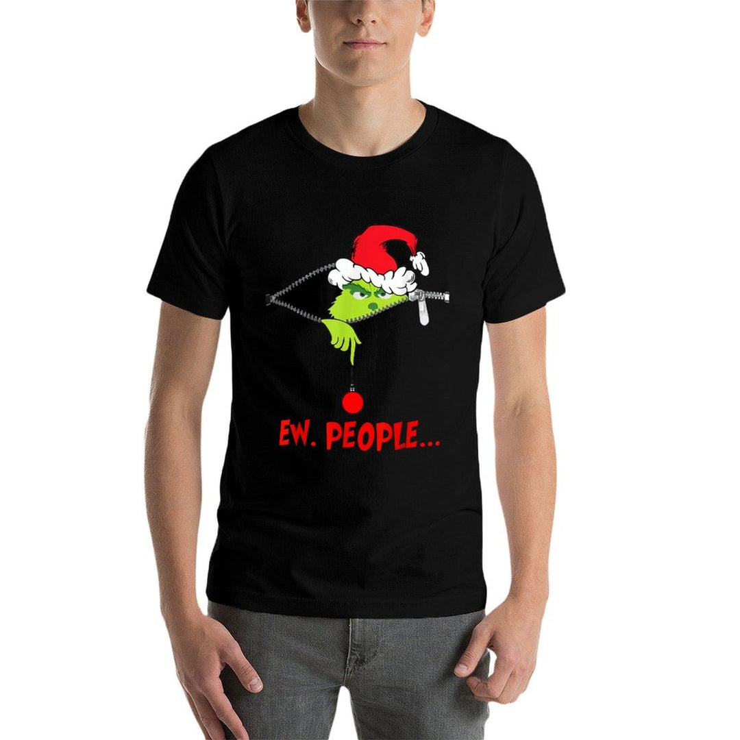 Funny Christmas Ew People Men Women Kid Boys Girls  Lightweight T-Shirt