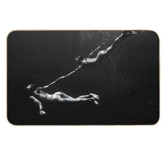 Keep on Loving You  Repositionable Bath Mat