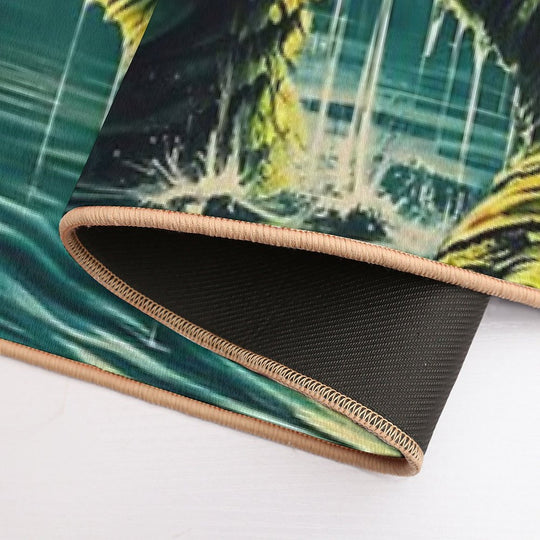 Creature from The Black Lagoon 4  Easy Maintenance Bath Mat