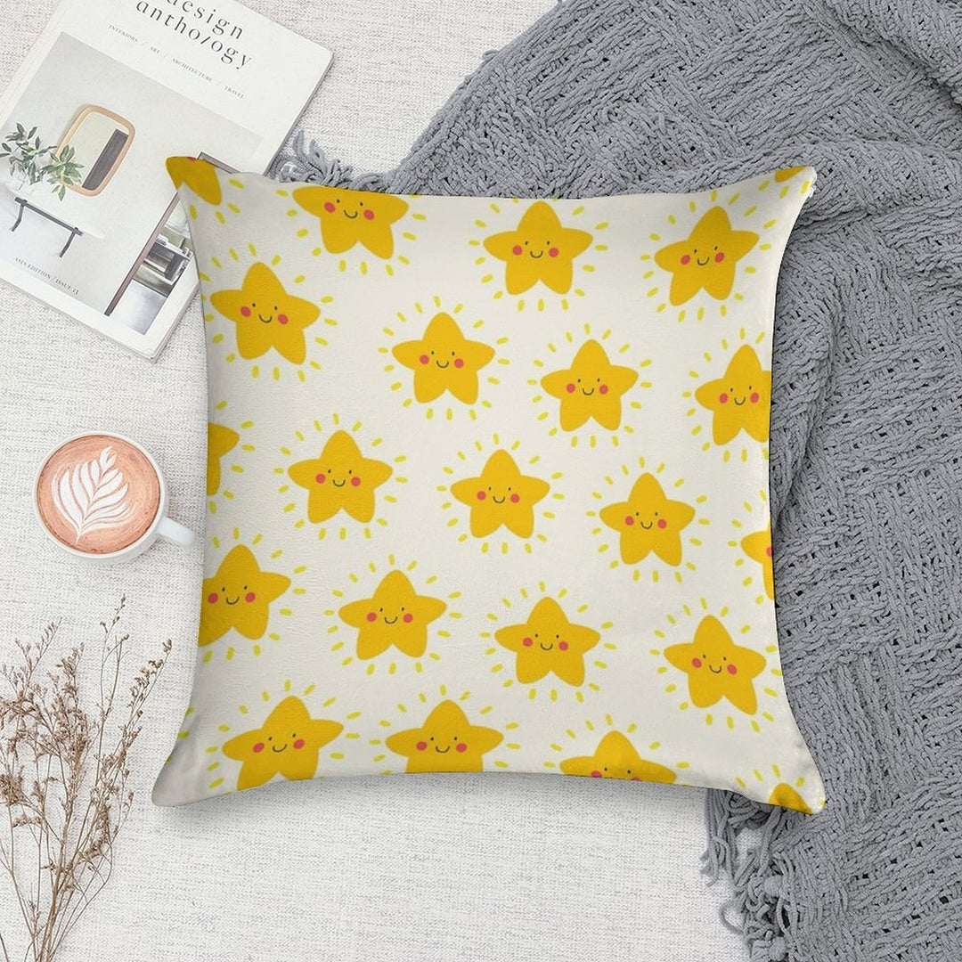 Stars Soft Warmth Comfort Throw Pillow