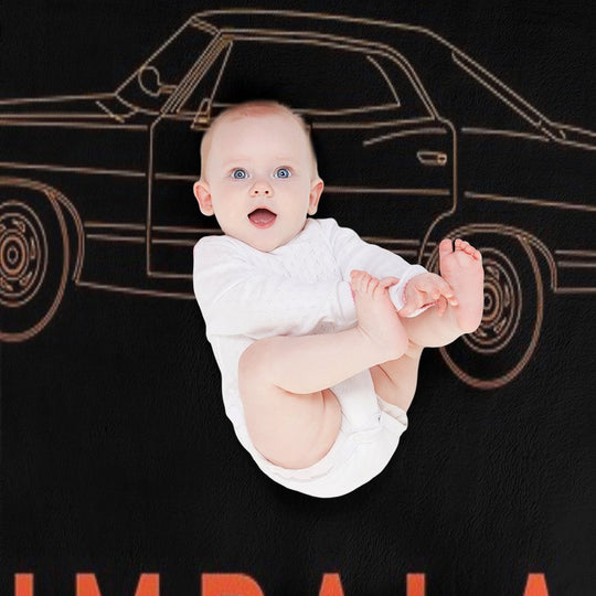 Supernatural 1967 Chevy Impala Comfort Throw Blanket