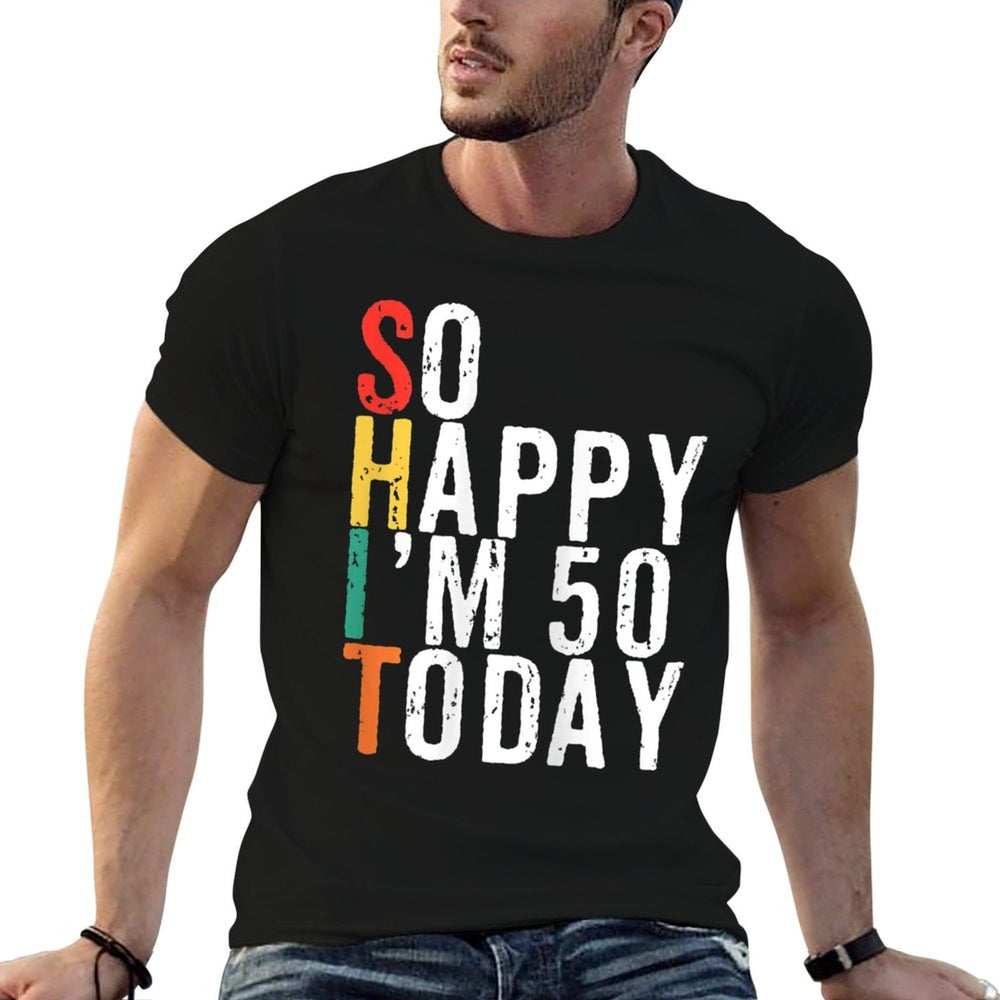 Womens 50th Birthdays For Her Gift  Tagless Design T-Shirt