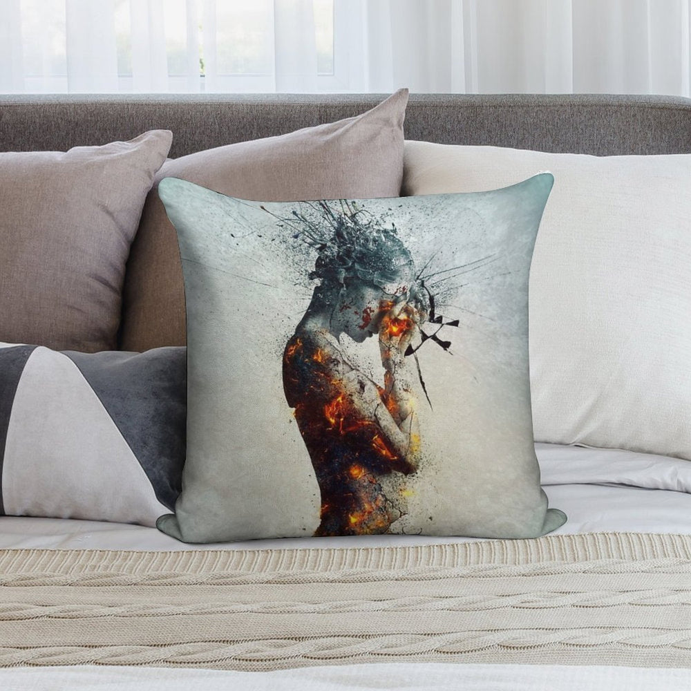 Deliberation Soft Warmth Comfort Throw Pillow