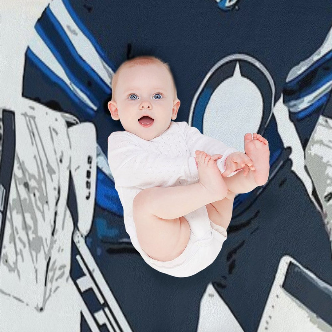 Connor Hellebuyck Anti-pilling Throw Blanket