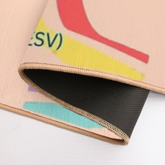 From Him, Through Him, To Him  High-Traffic Bath Mat