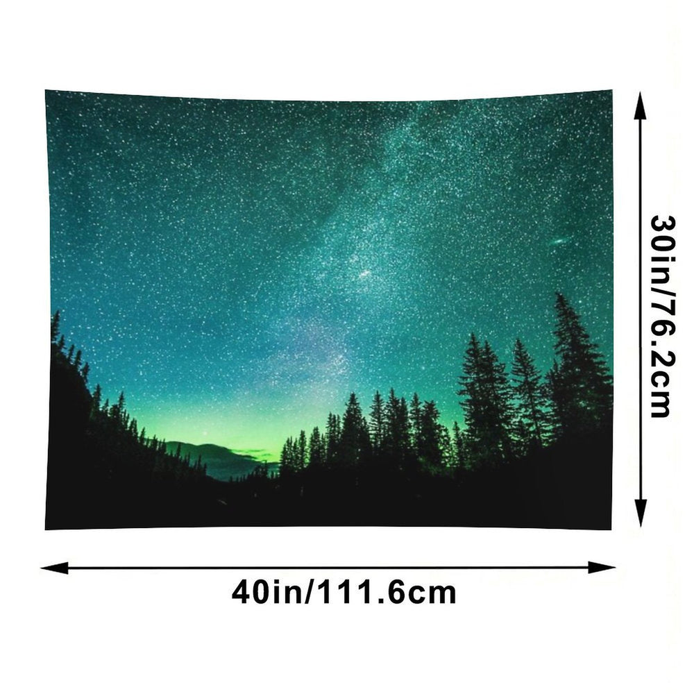 Aurora Borealis Aka Northern Lights Tapestry