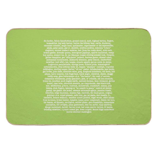Gus Nicknames  Anti-Trip Bath Mat