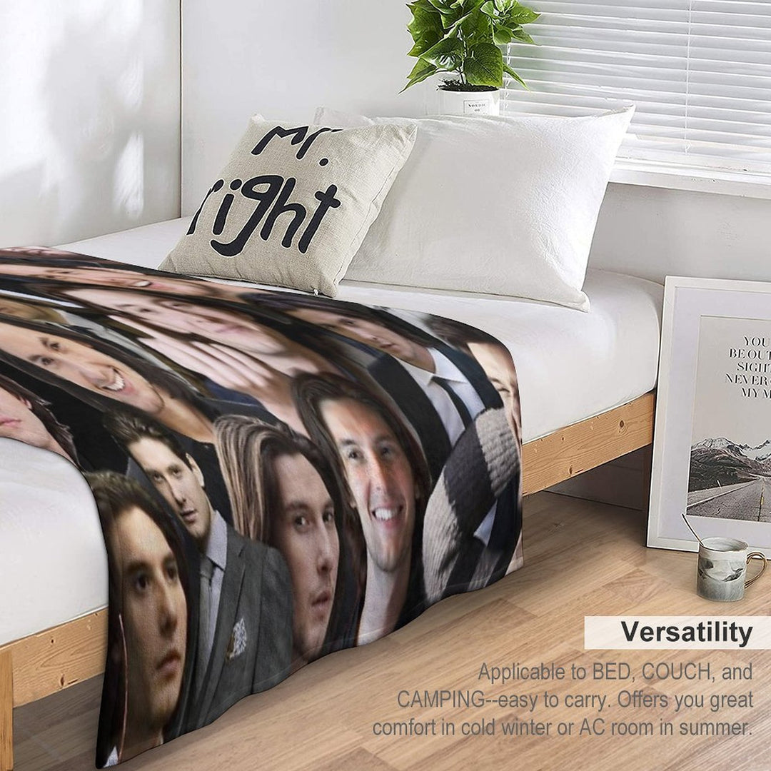 Ben Barnes Comfort Throw Blanket