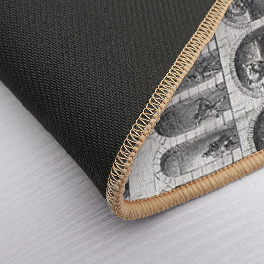 THE BEAST MUST DIE!  Anti-Trip Bath Mat