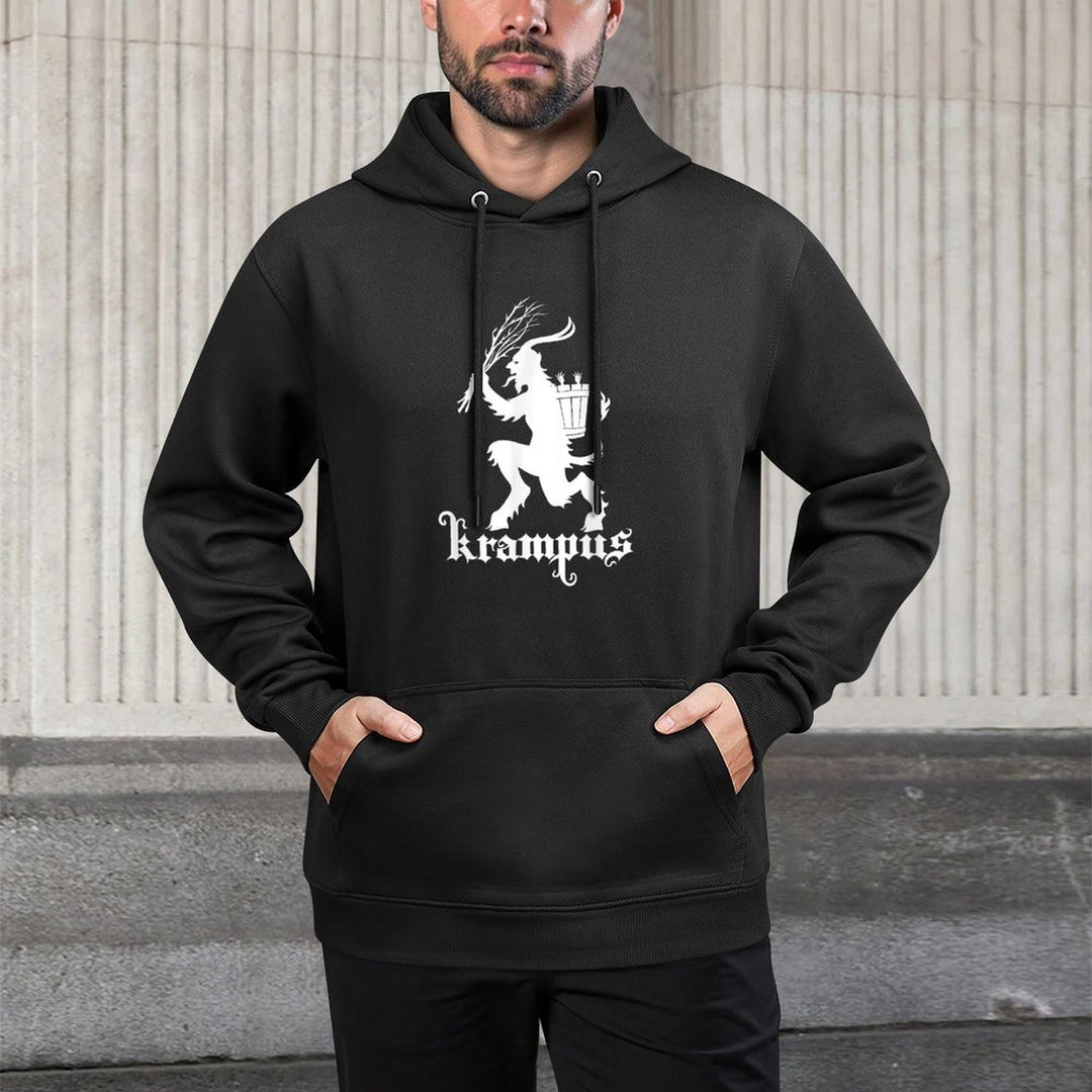 Christmas Krampus Scary Xmas Horror Occult Holiday Casual Wear Hoodie
