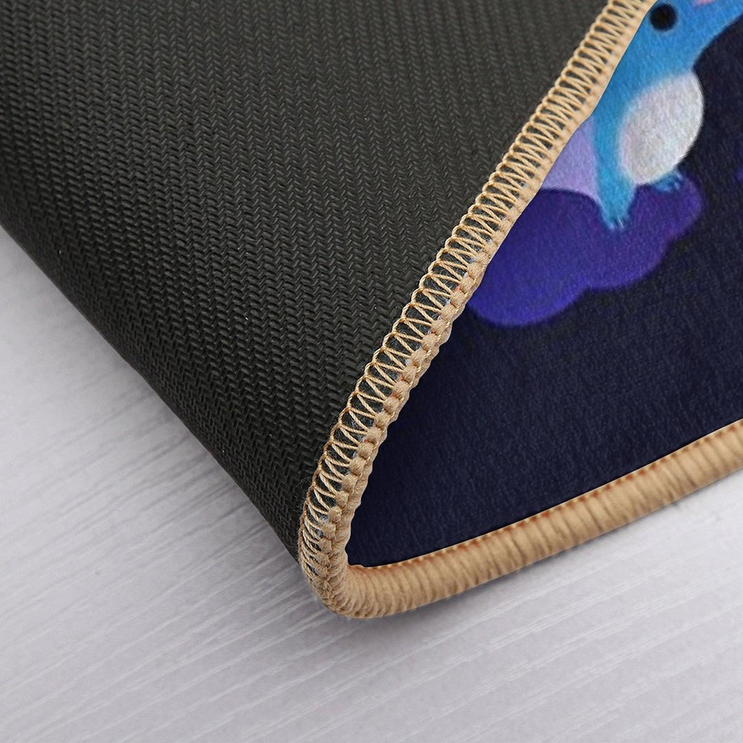 Pteranodon in The Night Sky  Stain-Proof Bath Mat