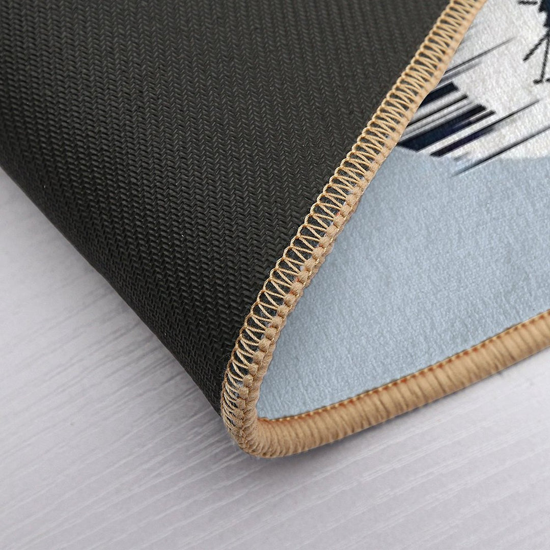 Samurai Ghost Ship  Easy To Clean Bath Mat