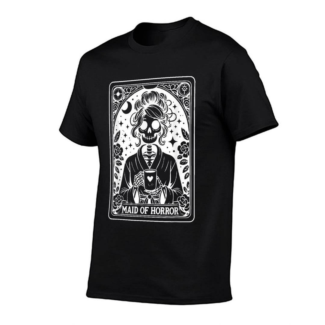 Maid Of Horror Tarot Card Bride Coven Gothic Bachelorette  Soft T-Shirt