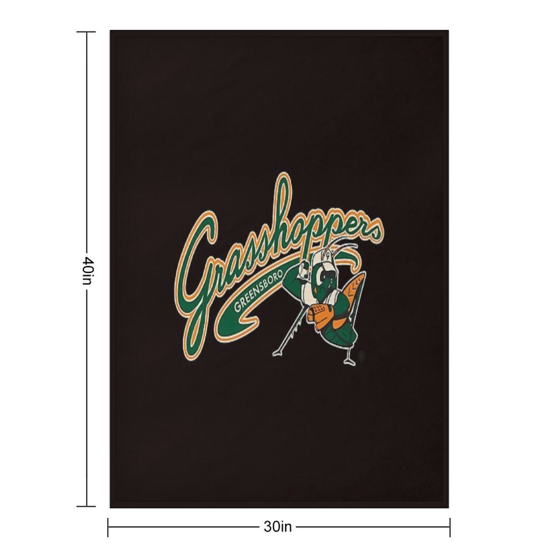 Design Art Baseball Sports Style Vintage Velvety-soft Throw Blanket