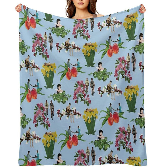 Call Me By Your Name Pattern Versatility Throw Blanket