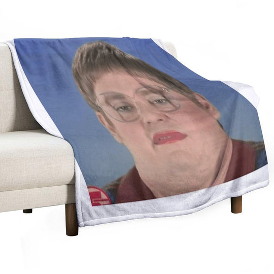 Tim And Eric News Wrinkle-free Throw Blanket