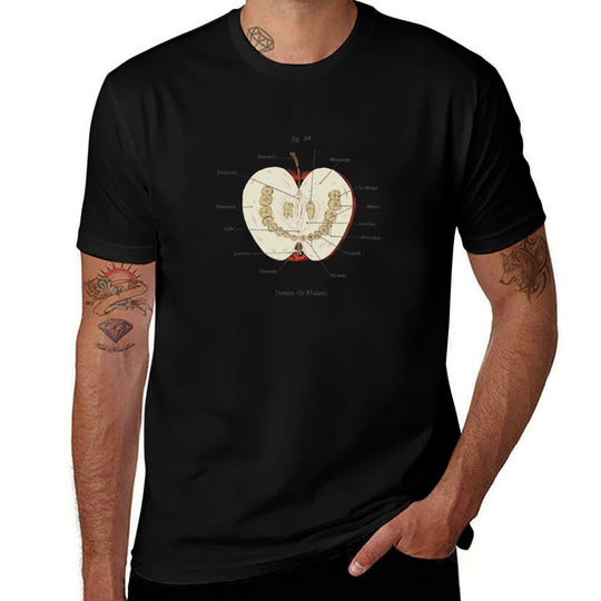 The Magnus Archives - Anatomy Class - Teeth Apple  Wrinkle-resistant T-Shirt