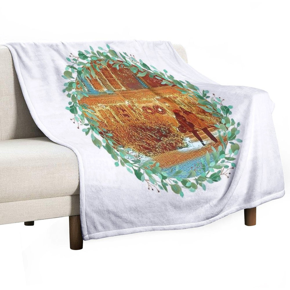 Christmas at Stars Hollow Machine-washable Throw Blanket