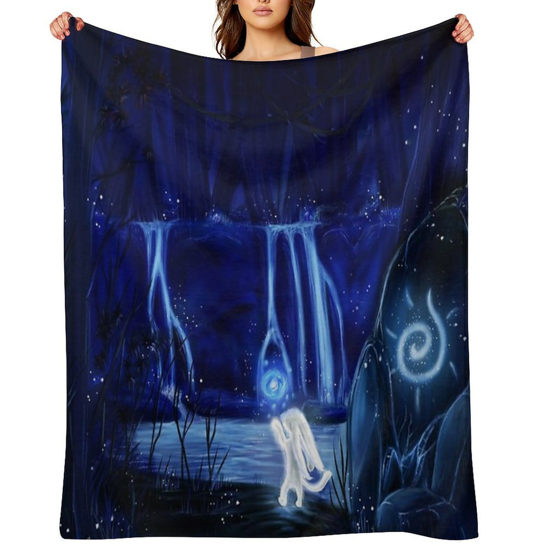 Ori And The Will of The Wisps Durable Throw Blanket