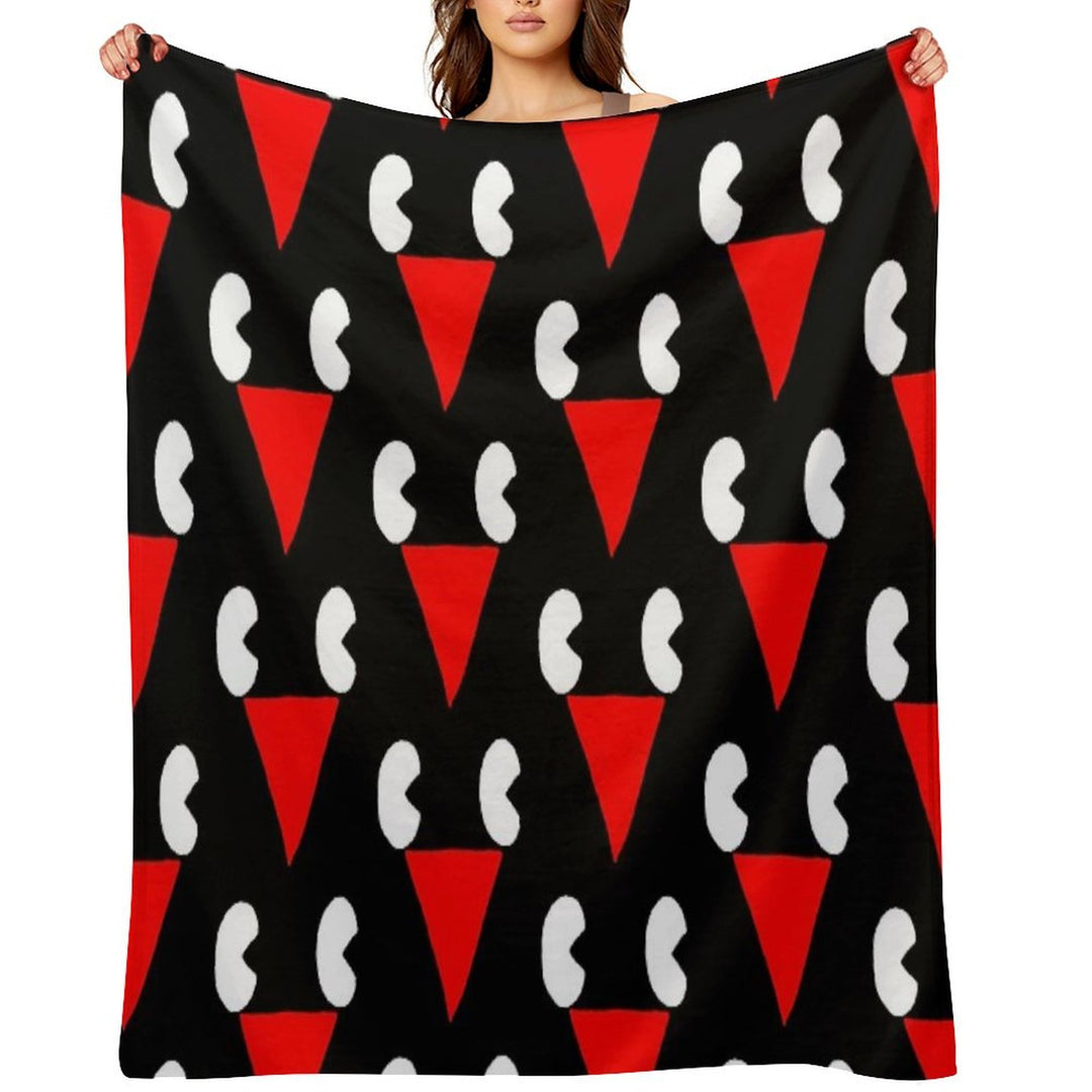 Lil Darkie Merch Lil Darkie Face Logo Gift Halloween Day, Thanksgiving, Christmas Day Versatility Throw Blanket