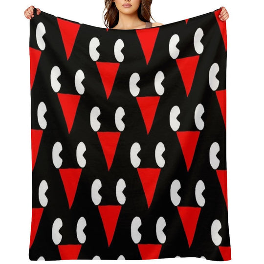 Lil Darkie Merch Lil Darkie Face Logo Gift Halloween Day, Thanksgiving, Christmas Day Versatility Throw Blanket