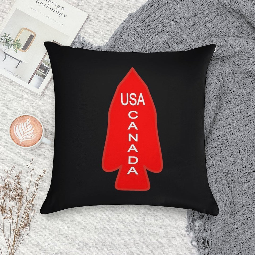First Special Service Force 'The Devil's Brigade' (CanadaUSA - Historical) Soft Home Decor Throw Pillow